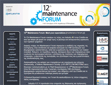 Tablet Screenshot of maintenance-forum.eu